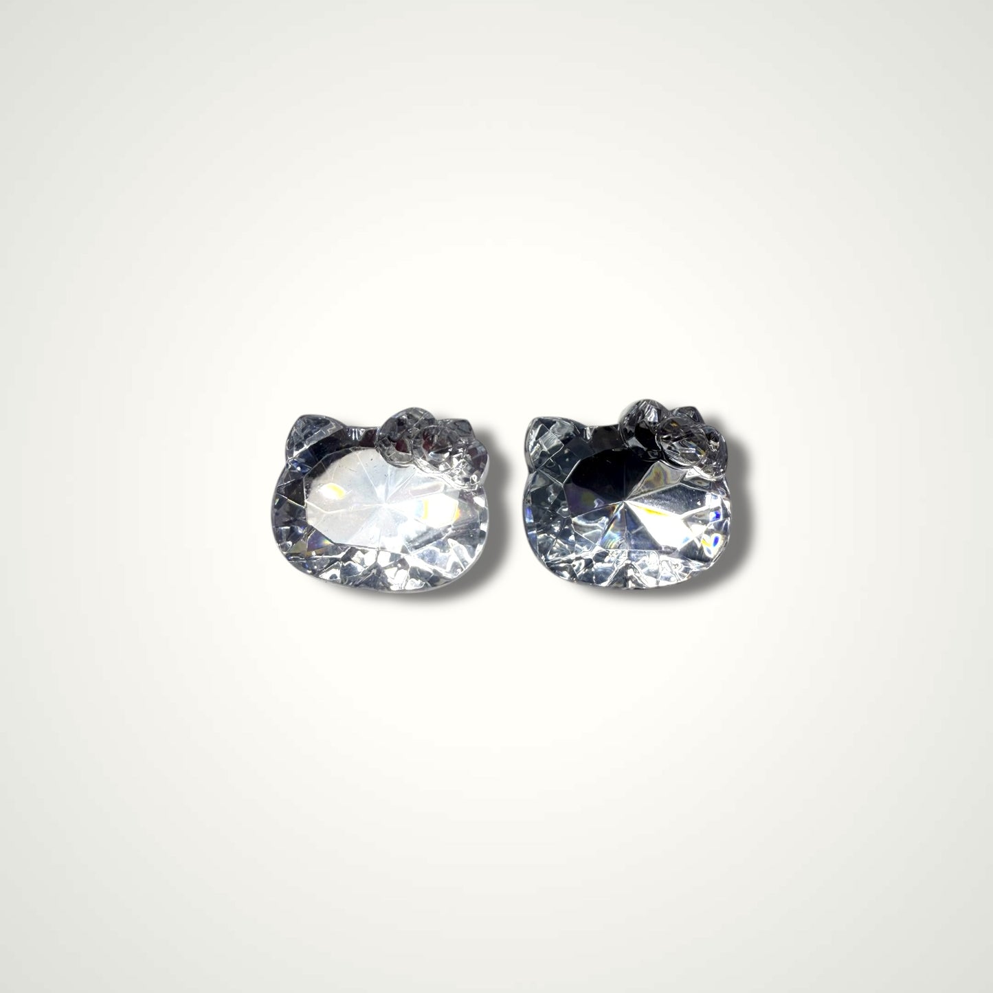 Crystal Kitty Charm 019