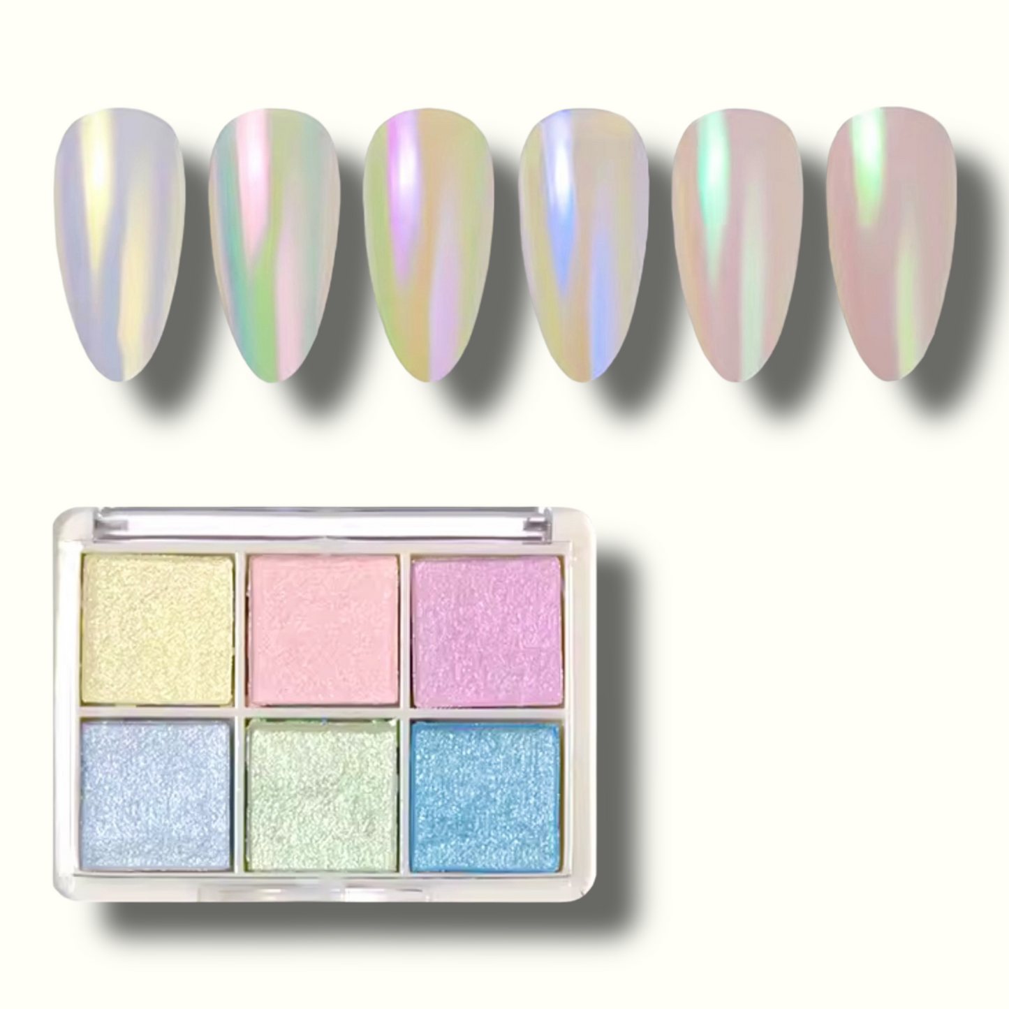 Iridescent Chrome Palette